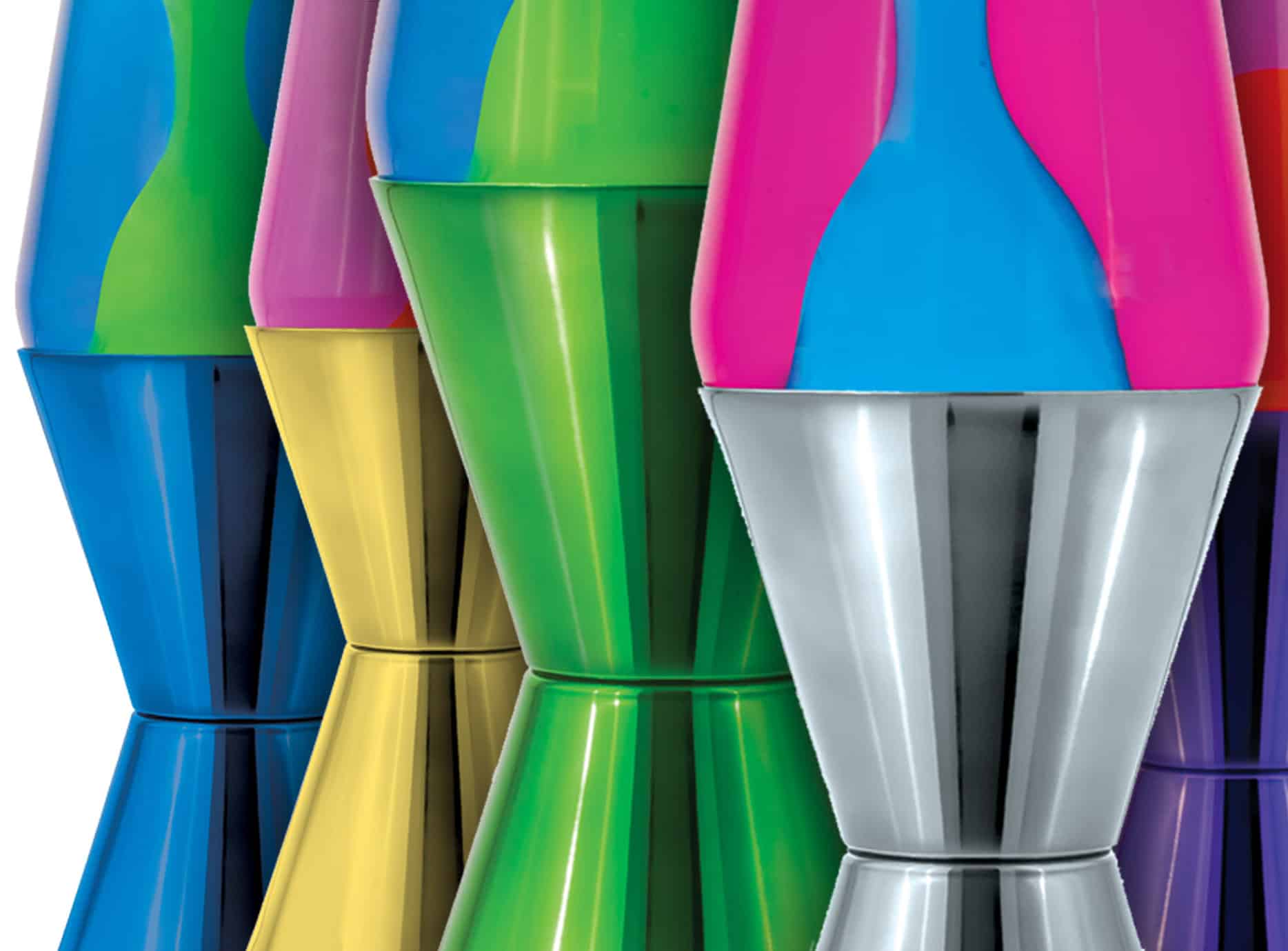 Metallic Lava Lamps  Shiny & Unique Decorative Lighting