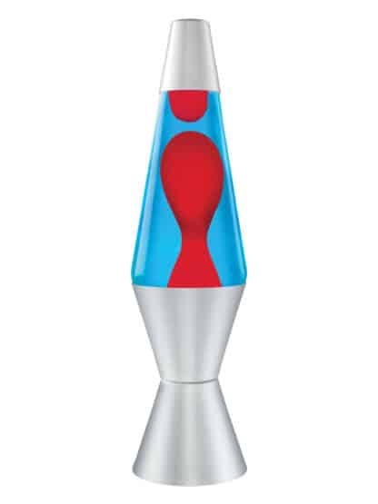 14.5″ Red and Blue LAVA Lamp