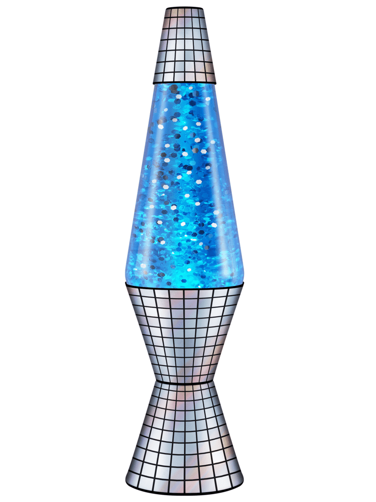 Cool Lava Glitter Lamps Sparkly Shiny Colored Chalk